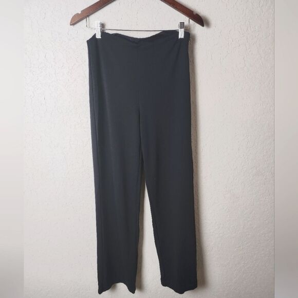 Marcella Classic Straight Leg High Rise Pants Black Size S - Picture 1 of 5